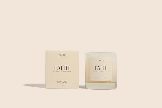Fragrance 004: FAITH Candle