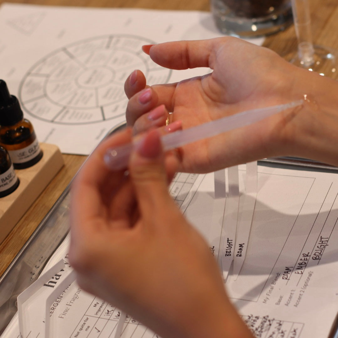 Perfume Making Class Special - Krystel Stacey 9/17/26 at 11:30
